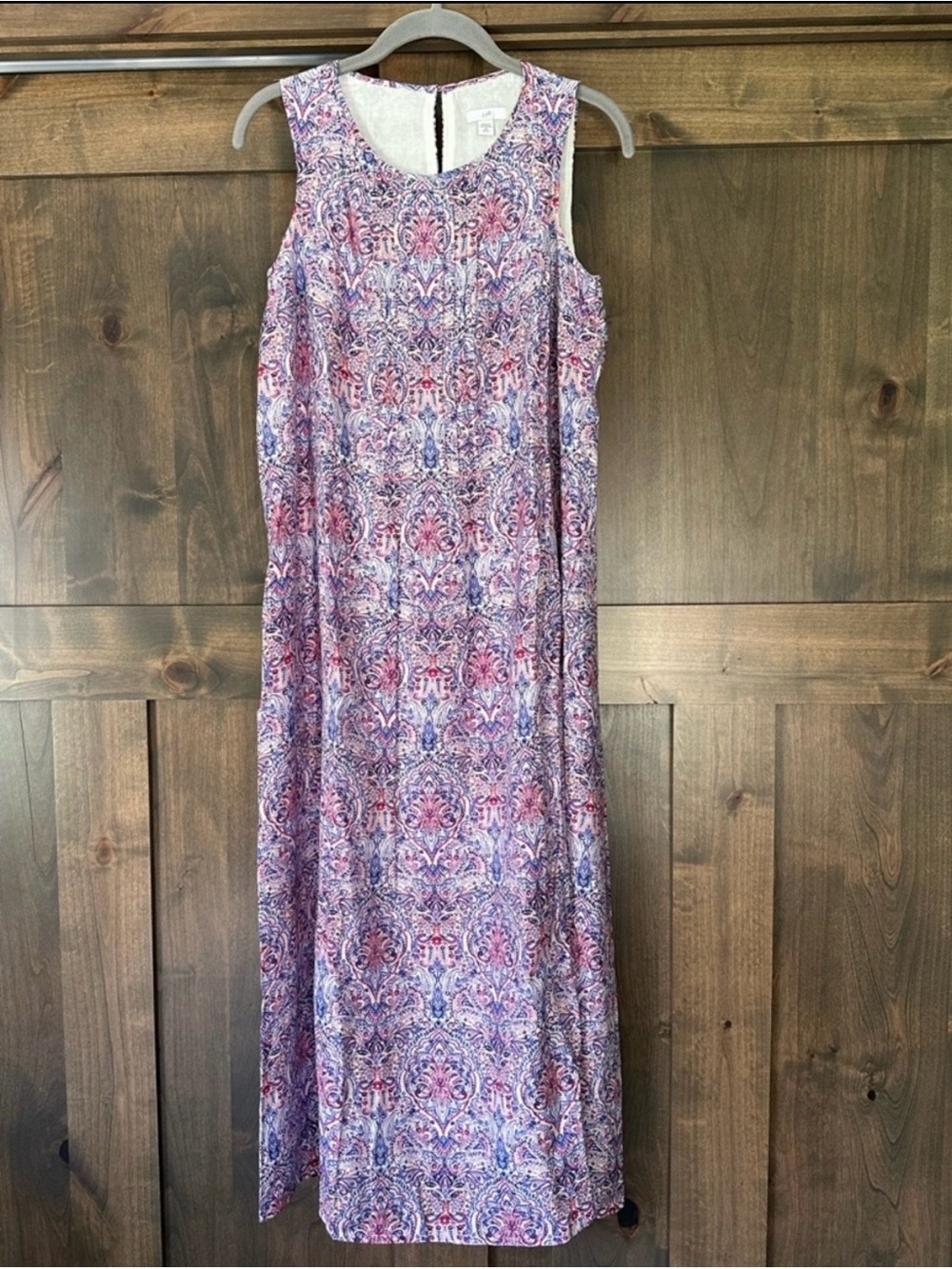 NWT J.Jill Women's Pintucked A-Line Maxi
Dress